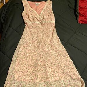 Fully lined floral dress